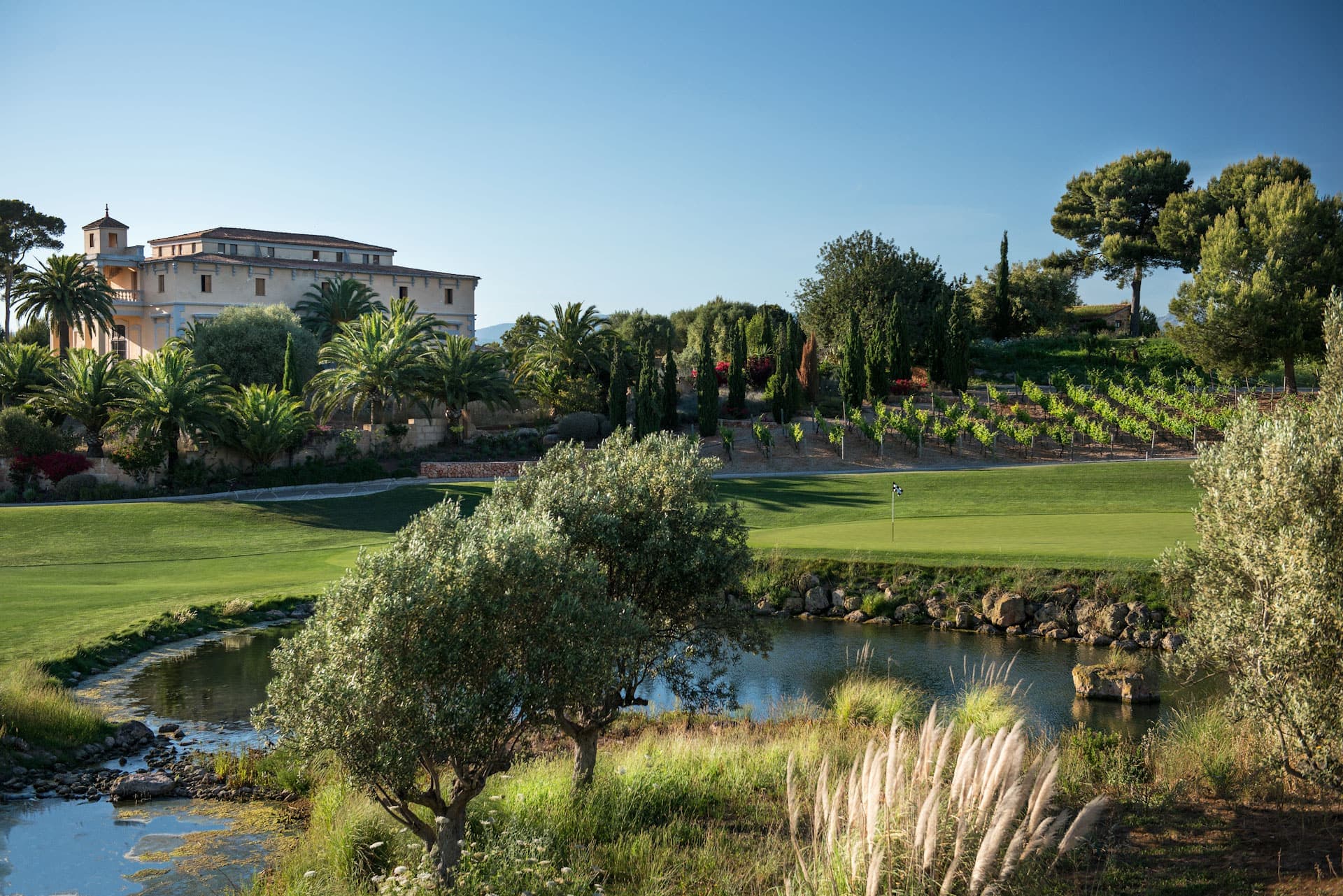 Son Gual panoramic view across Palma