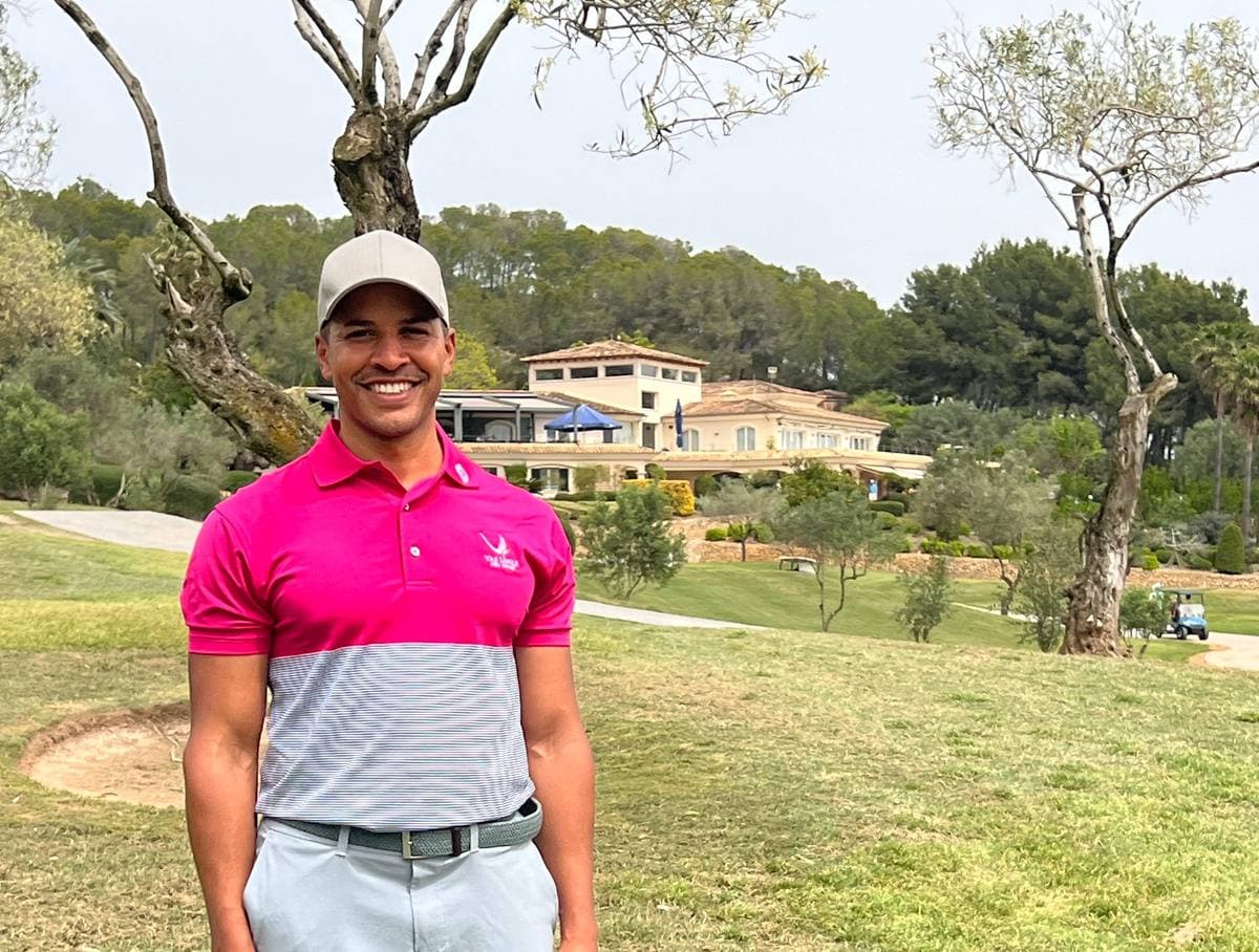 Andy Griffiths at Golf Son Muntaner, Mallorca