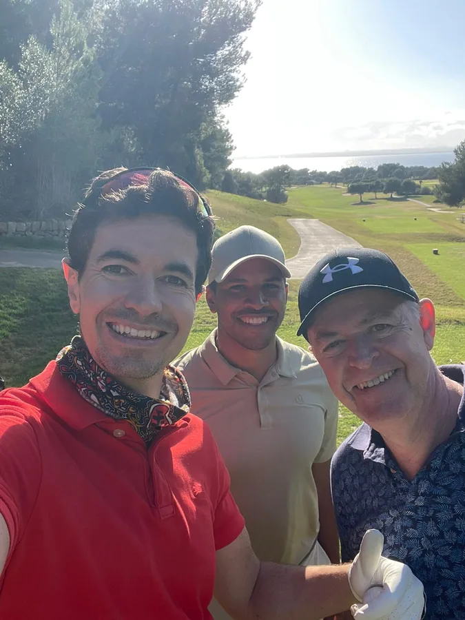 Group golf day with sea views at Alcanada